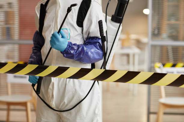 Professional Blood Cleanup technician working in Hancock, IA